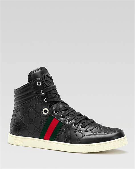 gucci 84 hi top leather|gucci high top sneakers.